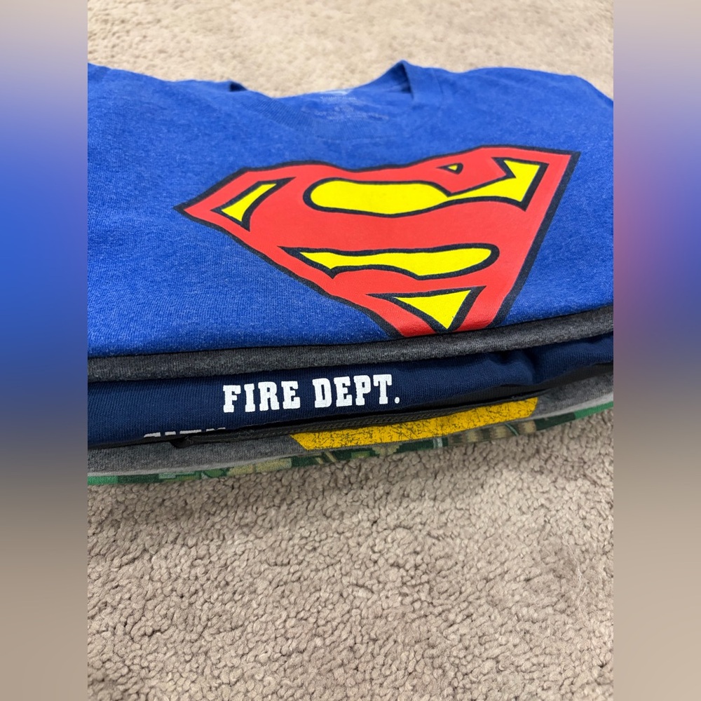Lot of 7 boys shirt - S 6/7